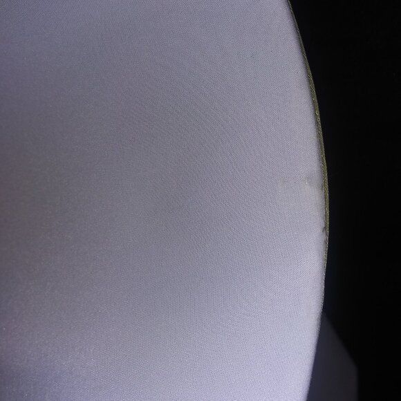 VTG Small Green Bell Shape Lamp Shade Faux Silk 8x9 Home Decor Set of 2 - Picture 13 of 13